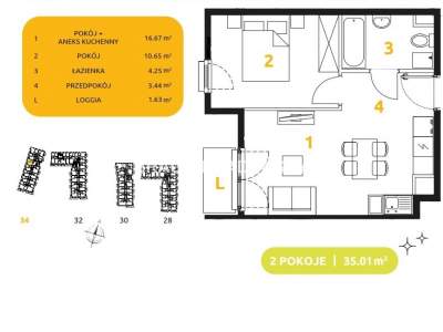         Apartamentos para Alquilar, Kraków, 29 Listopada - Okolice | 35 mkw