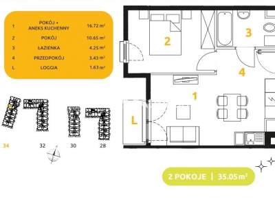         Квартиры для Продажа, Kraków, 29 Listopada - Okolice | 35 mkw