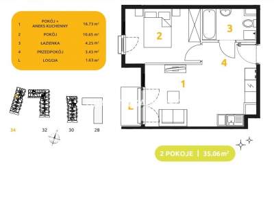         Apartamentos para Alquilar, Kraków, 29 Listopada - Okolice | 35 mkw