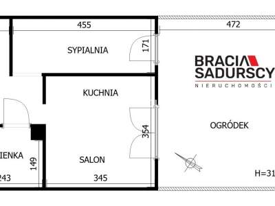         Apartamentos para Alquilar, Kraków, Dywizjonu 303 | 32 mkw