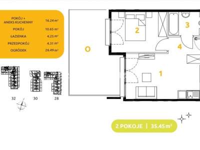         Apartamentos para Alquilar, Kraków, 29 Listopada - Okolice | 35 mkw