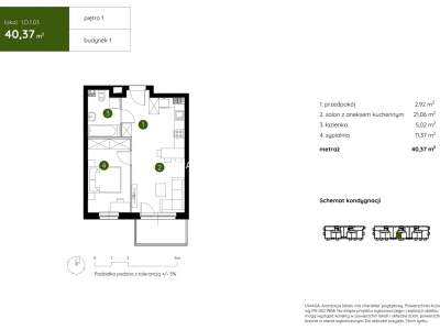         Apartamentos para Alquilar, Kraków, Pękowicka | 40 mkw