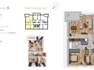         Квартиры для Продажа, Wieliczka (Gw), Dębowa | 65 mkw