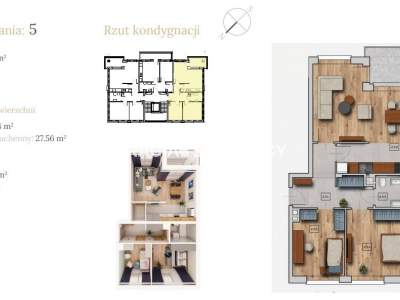         Квартиры для Продажа, Wieliczka (Gw), Dębowa | 65 mkw