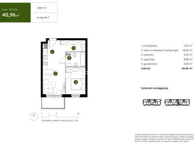         Apartamentos para Alquilar, Kraków, Pękowicka | 40 mkw