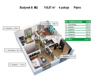         Mieszkania na Sprzedaż, Zabierzów, Aleja Jurajska | 118 mkw