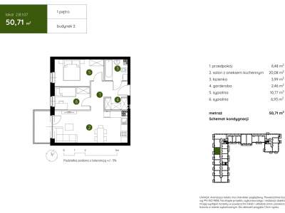         Apartamentos para Alquilar, Kraków, Pękowicka | 50 mkw