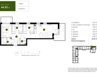         Квартиры для Продажа, Kraków, Pękowicka | 64 mkw