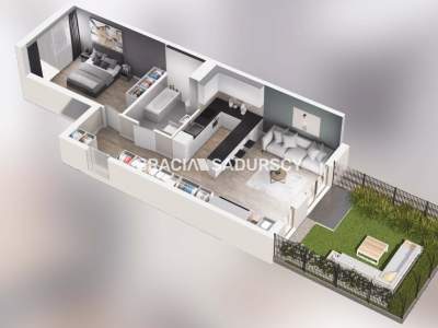         Apartamentos para Alquilar, Kraków, Bukowa | 58 mkw