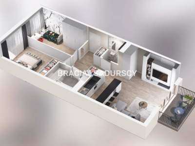         Apartamentos para Alquilar, Kraków, Bukowa | 65 mkw