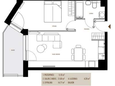         Квартиры для Продажа, Kraków, Wadowicka | 45 mkw