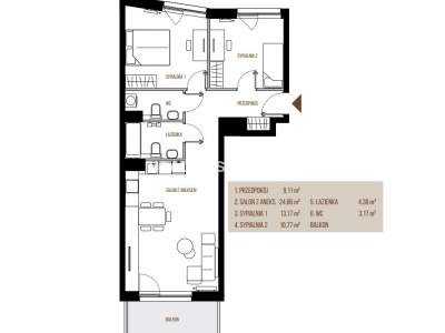         Apartamentos para Alquilar, Kraków, Wadowicka | 65 mkw