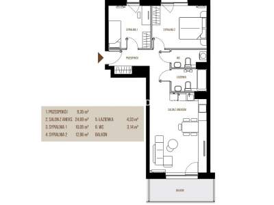         Apartamentos para Alquilar, Kraków, Wadowicka | 64 mkw