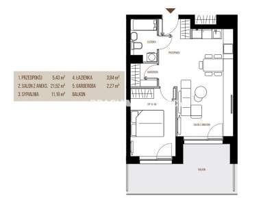         Apartamentos para Alquilar, Kraków, Wadowicka | 44 mkw