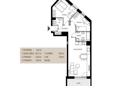         Apartamentos para Alquilar, Kraków, Wadowicka | 68 mkw