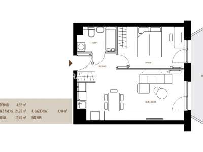         Apartamentos para Alquilar, Kraków, Wadowicka | 43 mkw