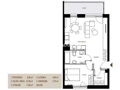         Apartamentos para Alquilar, Kraków, Wadowicka | 51 mkw