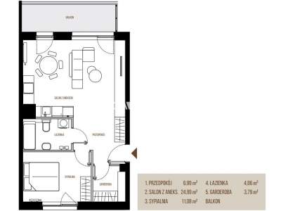         Квартиры для Продажа, Kraków, Wadowicka | 51 mkw