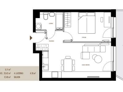         Apartamentos para Alquilar, Kraków, Wadowicka | 42 mkw