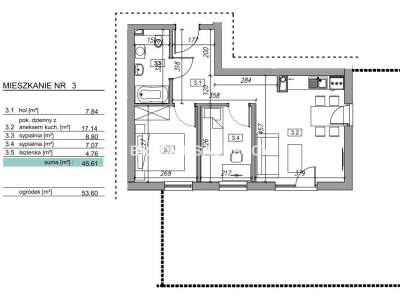         Wohnungen zum Kaufen, Myślenice (Gw), Słowińska | 45 mkw