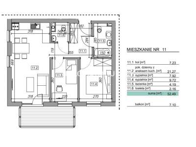         Квартиры для Продажа, Myślenice (Gw), Słowińska | 45 mkw