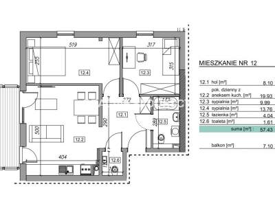         Квартиры для Продажа, Myślenice (Gw), Słowińska | 45 mkw