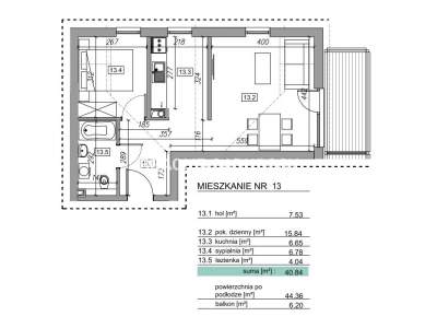         Квартиры для Продажа, Myślenice (Gw), Słowińska | 45 mkw