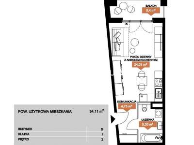         Apartamentos para Alquilar, Kraków, Wita Stwosza | 34 mkw