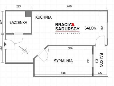         Квартиры для Продажа, Kraków, Bohomolca | 44 mkw