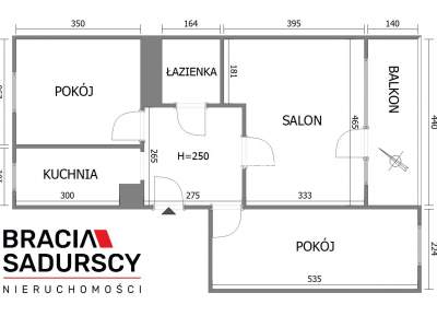         Wohnungen zum Kaufen, Kraków, Jana Kurczaba | 55 mkw