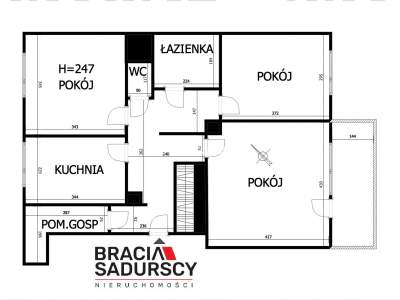         Apartamentos para Alquilar, Kraków, Kombatantów | 69 mkw