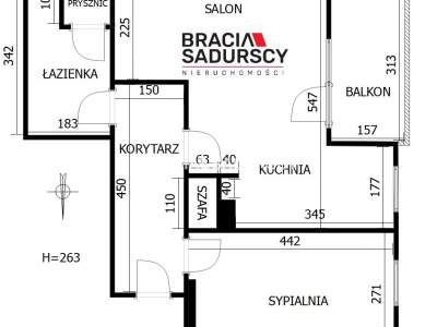         Flats for Sale, Kraków, Przewóz | 46 mkw