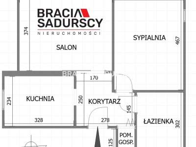         Wohnungen zum Kaufen, Kraków, Mieczysława Pszona | 43 mkw