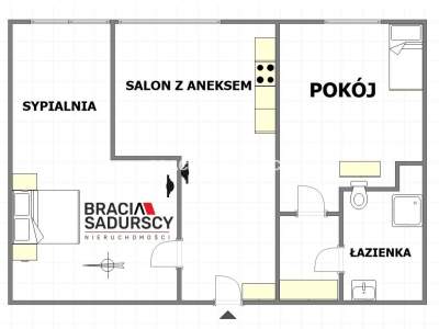         Квартиры для Продажа, Kraków, Pszenna | 40 mkw