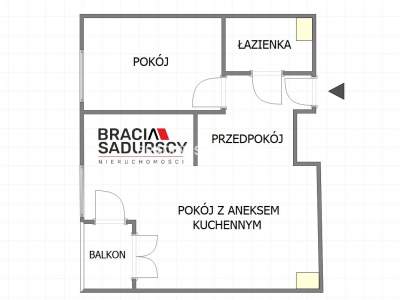         Квартиры для Продажа, Kraków, Os. Piastów | 47 mkw
