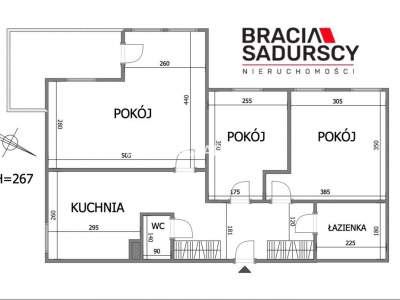         Apartamentos para Alquilar, Kraków, Ks. Józefa Meiera | 66 mkw