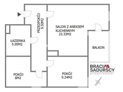         Apartamentos para Alquilar, Kraków, Gen. Leopolda Okulickiego | 55 mkw