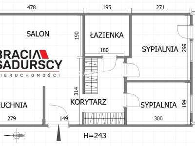         Квартиры для Продажа, Kraków, Nawojki | 47 mkw