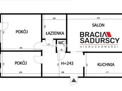         Mieszkania na Sprzedaż, Kraków, Krowoderskich Zuchów | 51 mkw