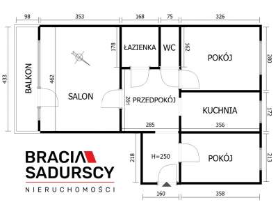         Квартиры для Продажа, Kraków, Łużycka | 55 mkw