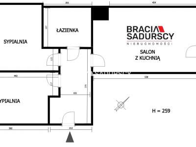         Apartamentos para Alquilar, Kraków, Republiki Korczakowskiej | 55 mkw