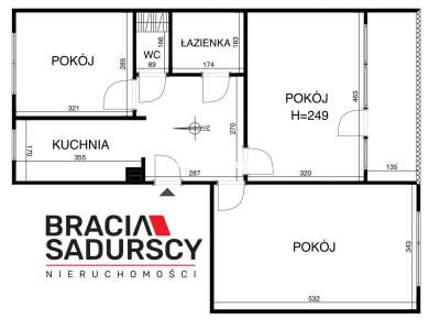         Квартиры для Продажа, Kraków, Marii I Bolesława Wysłouchów | 61 mkw