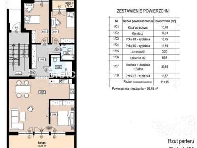         Mieszkania na Sprzedaż, Kraków, Stare Wiślisko | 96 mkw