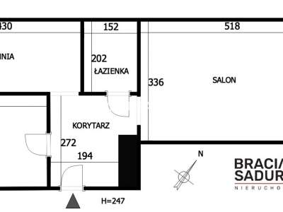         Apartamentos para Rent , Kraków, Brodowicza | 47 mkw