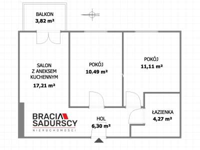         Flats for Rent , Kraków, Sikorki | 49 mkw