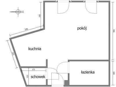         Квартиры для Аренда , Kraków, Kapelanka | 33 mkw