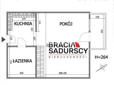         Flats for Rent , Kraków, Dr. Jana Piltza | 29 mkw