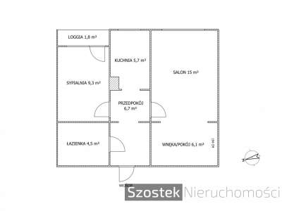         Квартиры для Продажа, Częstochowa, Zana | 47.3 mkw