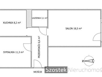         Mieszkania na Sprzedaż, Częstochowa, Gombrowicza | 47.7 mkw