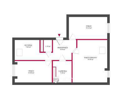         Apartamentos para Alquilar, Poznań, Jana Umińskiego | 60.4 mkw